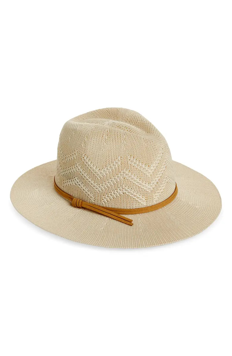 Packable Knit Wide Brim Hat | Nordstrom