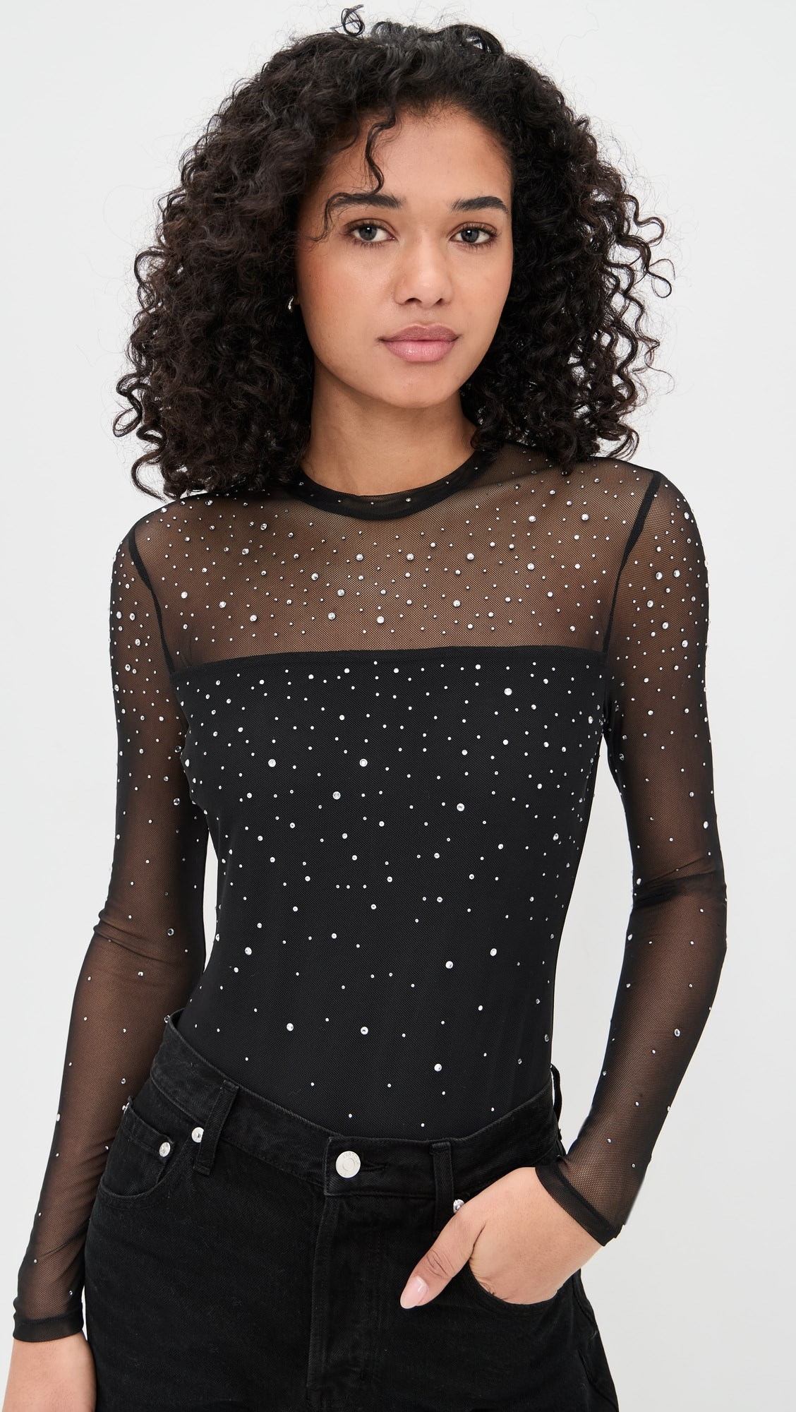 Brody Crystal Bodysuit | Shopbop