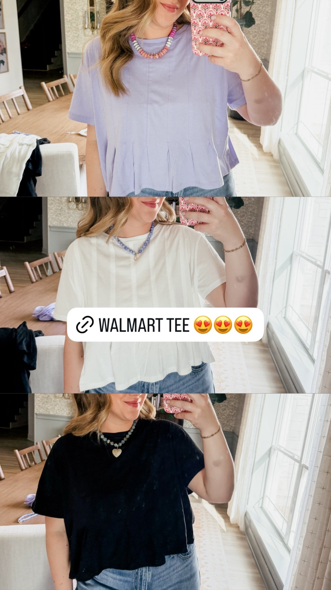 I promise you this Walmart tee is so good! You will be wearing it all summer. I got my regular size large 

Spring summer fashion cropped shirt 

#LTKMidsize #LTKSeasonal