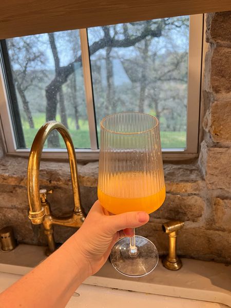My favorite glasses even for fresh squeezed orange juice 🍊 

#LTKstyletip #LTKhome #LTKSeasonal