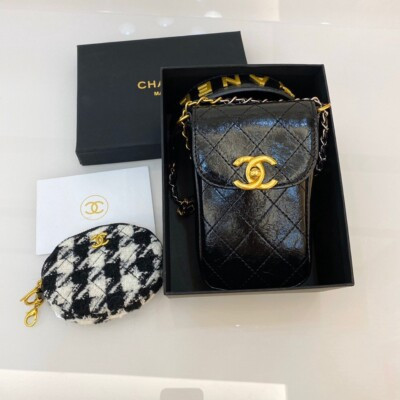 CHANEL Coin Purse Crossbody Mobile Phone Bag Set of 2 Counter VIP Giveaway Gift | eBay US