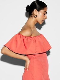 The Occasion by Old Navy Ruffle Midi Dress | Old Navy | Old Navy (US)