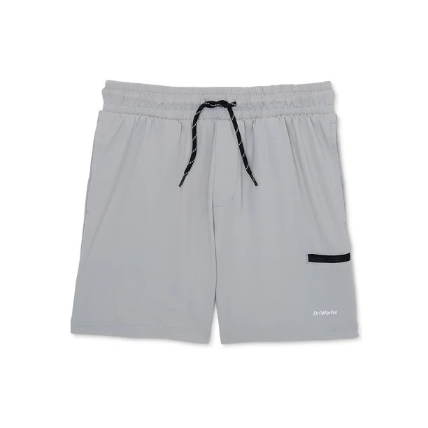 Athletic Works Boys Active Shorts, Sizes 4-18 & Husky | Walmart (US)
