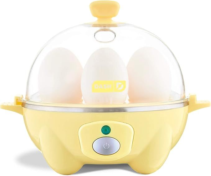 Dash Rapid Egg Cooker: 6 Egg Capacity Electric Egg Cooker for Hard Boiled Eggs, Poached Eggs, Scr... | Amazon (US)