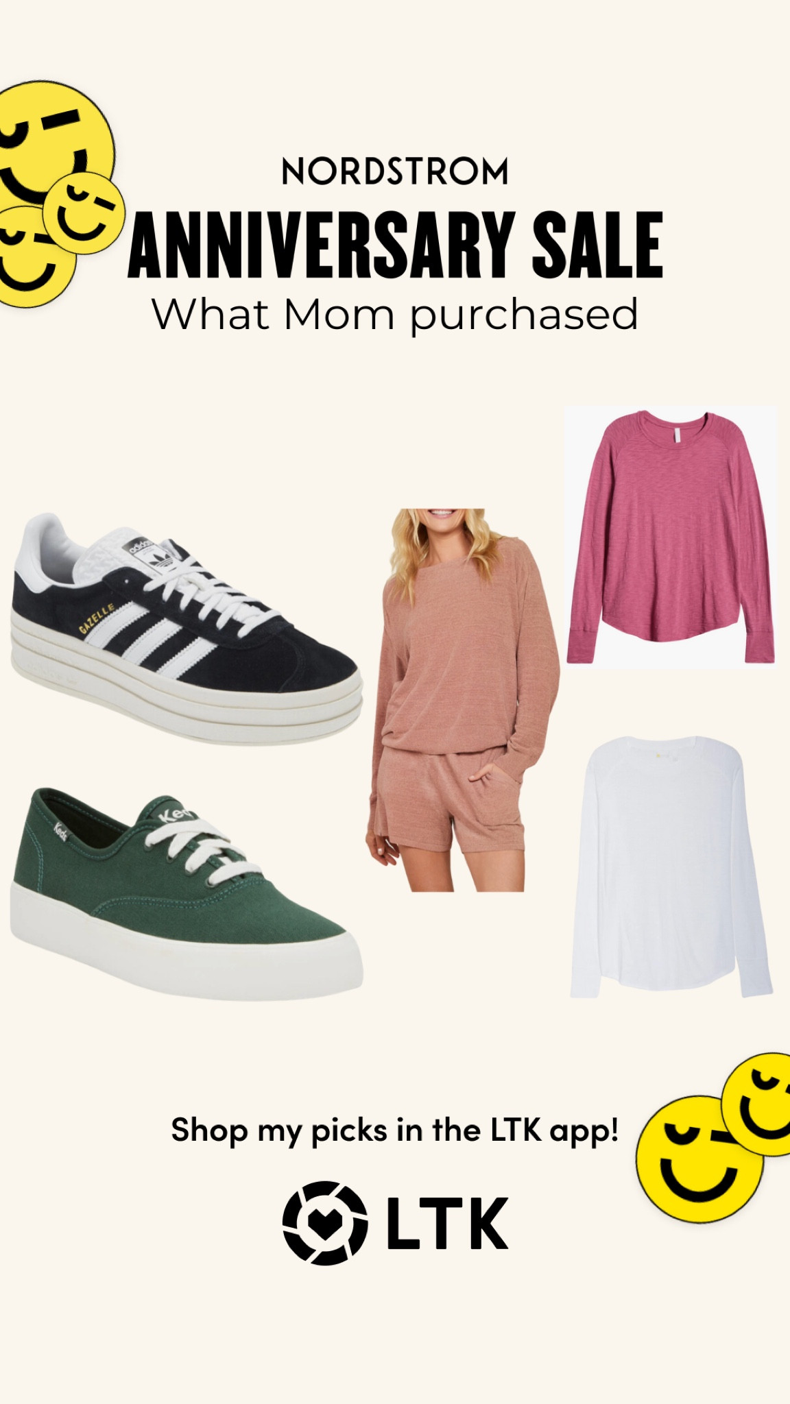 Yall always love what Mom purchases, so I wanted to throw her purchases in! She grabbed the Adidas shoes in store (even though they said sold out online! 

#LTKStyleTip #LTKxNSale #LTKSaleAlert