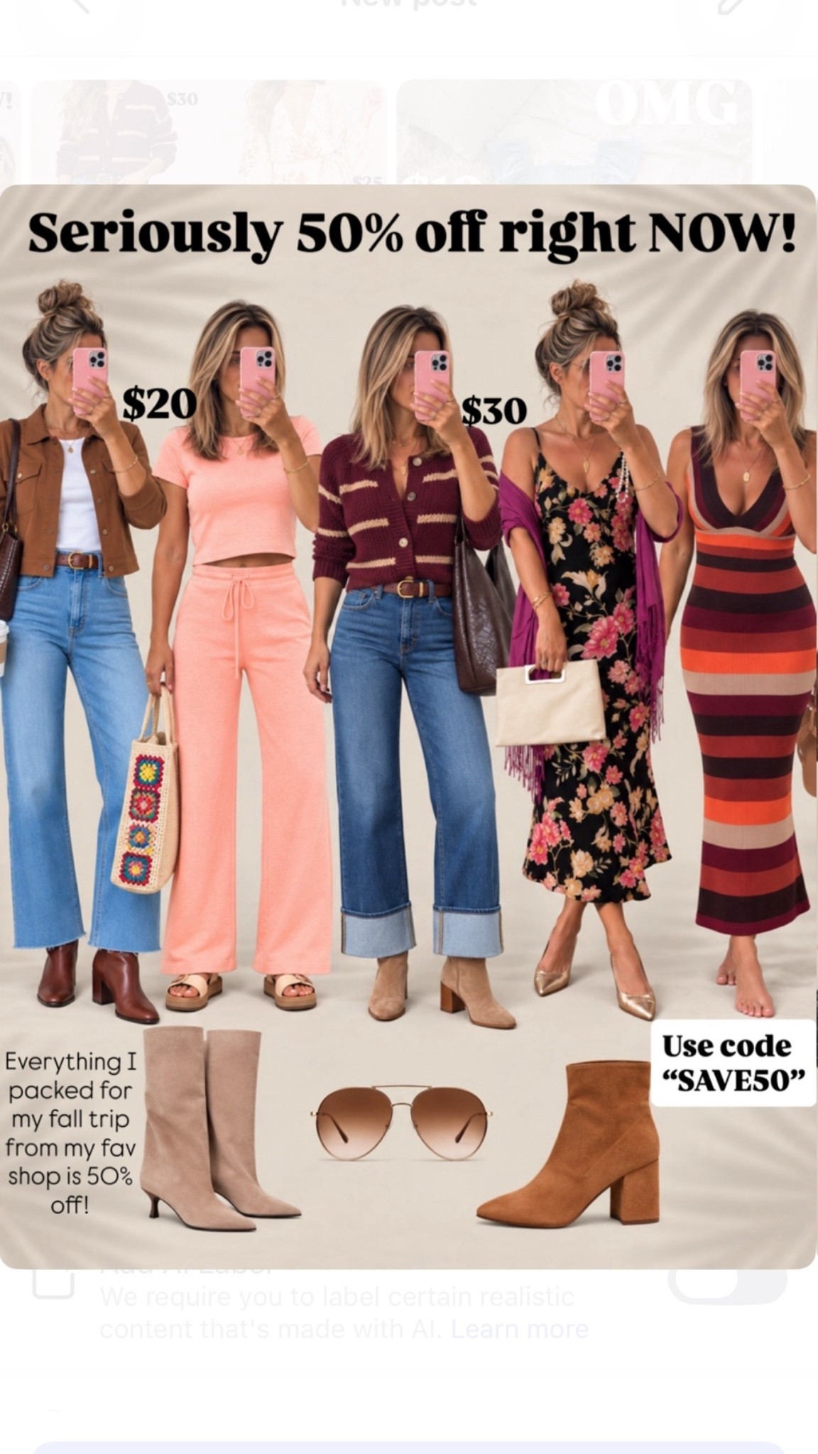 50% OFF🚨with code “Save50” (or other codes on page) this is my favorite shop for denim, dresses, two piece sets and boots! ViCi has the cutest clothes and the quality is amazing🍂👌


✨SIZING✨Everything is petite friendly I’m 5’2” 125lbs wearing small top/dress and small/4 bottoms 
.
ViCi, ViCi denim, denim, sweater, ViCi smaller, discount code, Walmart outfit, Walmart jeans, Walmart finds, Walmart set, 2 piece set, Walmart sale, Skincare, anti aging skin care, pdrn, red light therapy, Target,

#LTKSaleAlert #LTKPetite #LTKActive