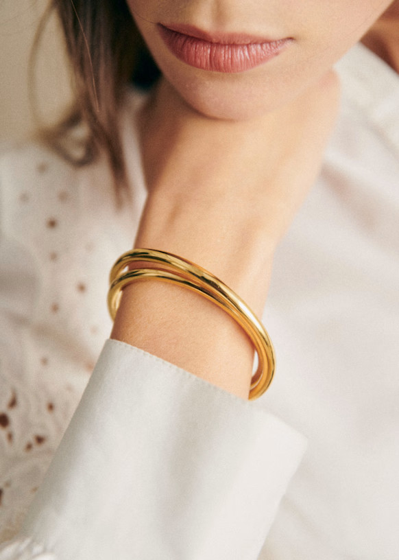 Chiara Wrist Cuff Bracelet | Sezane - UK