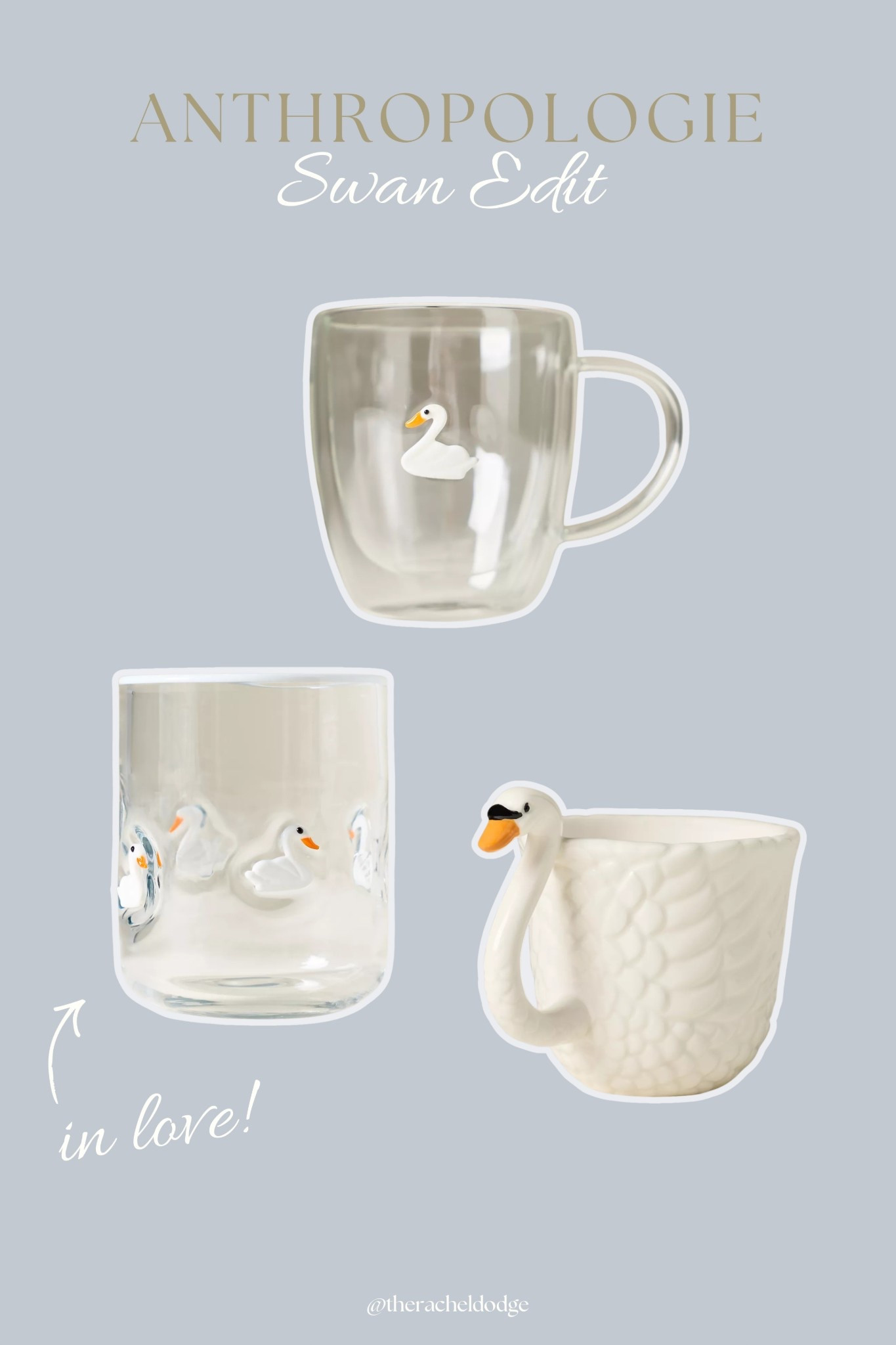These swan mugs and glassware from Anthropologie are everything. #anthro #anthropologie #swancore #anthrofinds #iconglasses

#LTKHome