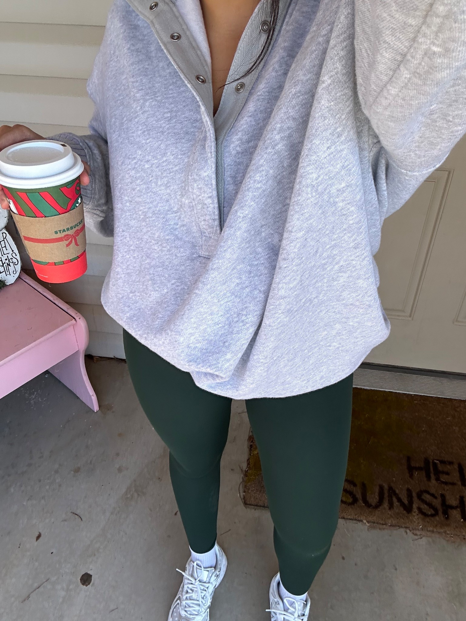 gym outfit all from aerie and my fav polka dot white shoes !

#LTKootd #LTKActive #LTKgrwm