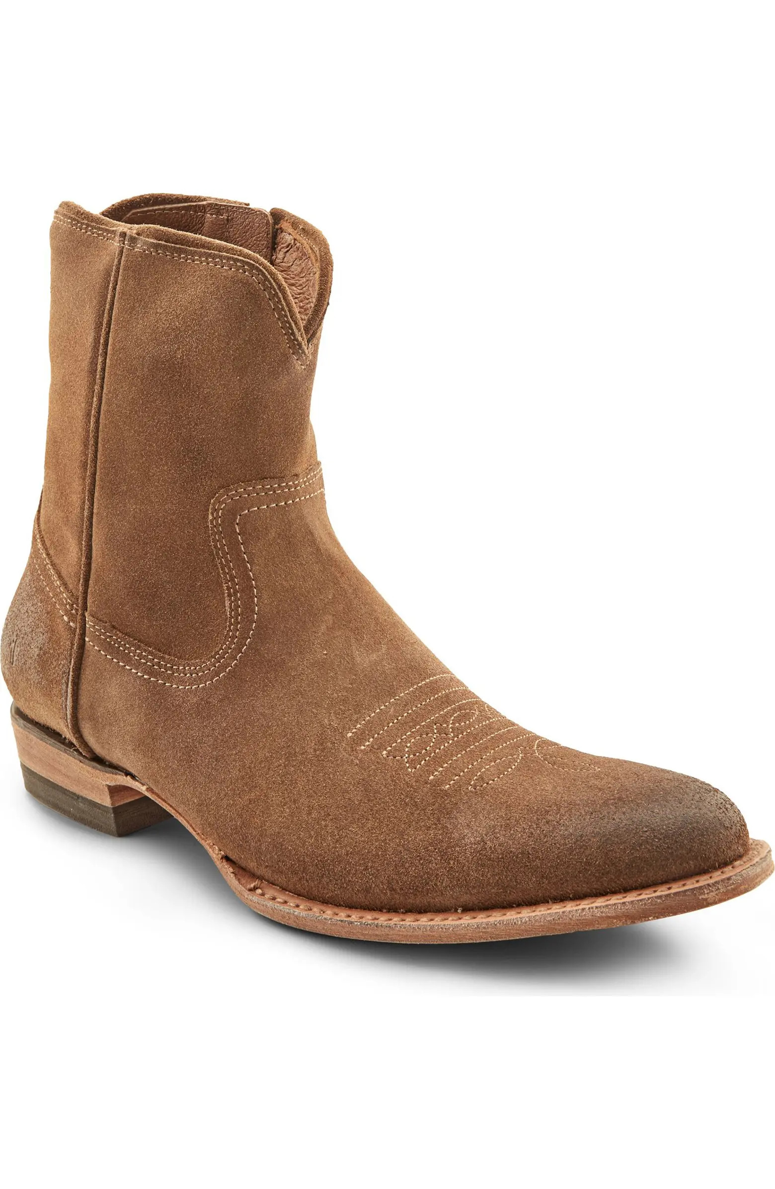 Austin Inside Zip Western Boot (Men) | Nordstrom
