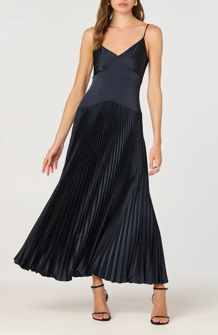 ASTR the Label Pleated Drop Waist Dress | Nordstrom | Nordstrom