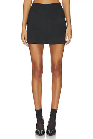 ASTR the Label Laudine Skirt in Black from Revolve.com | Revolve Clothing (Global)