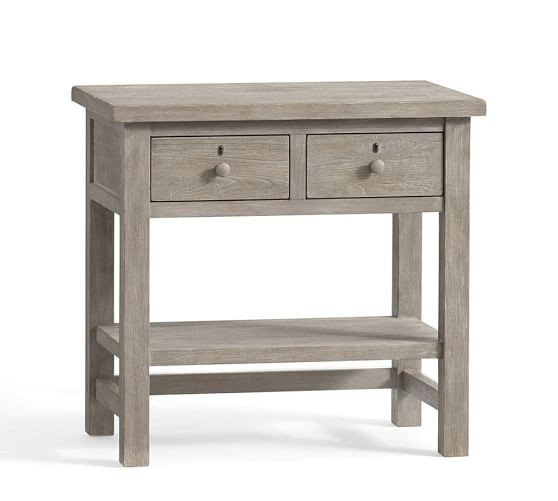 Farmhouse 2-Drawer Nightstand | Pottery Barn (US)