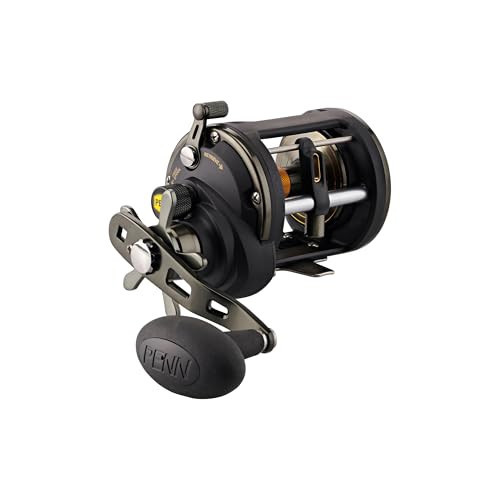 Penn Squall II Level Wind Conventional Fishing Reel, Black Gold, 20 | Amazon (US)