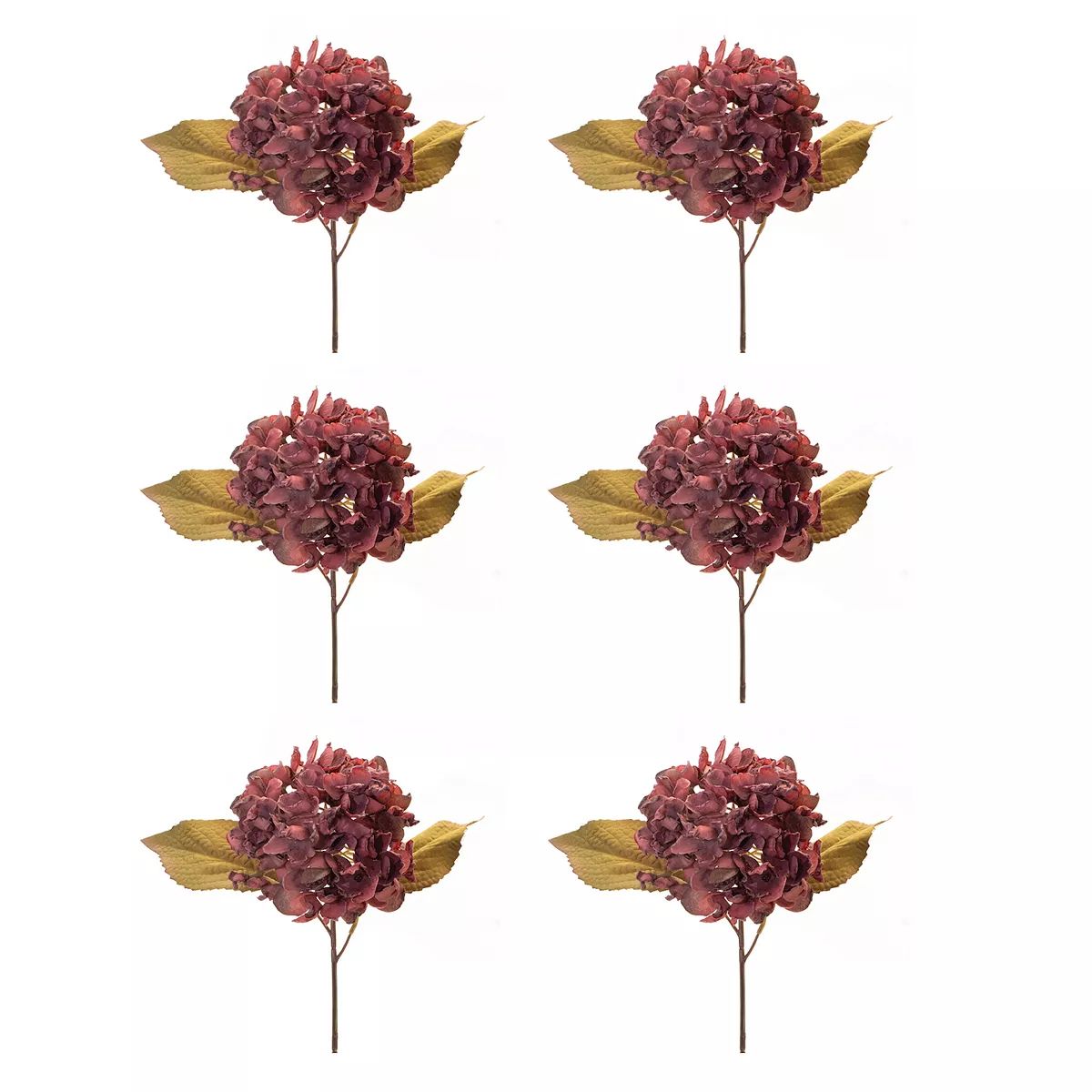 Melrose 6-pc. Artificial Harvest Hydrangea Stem Set | Kohl's