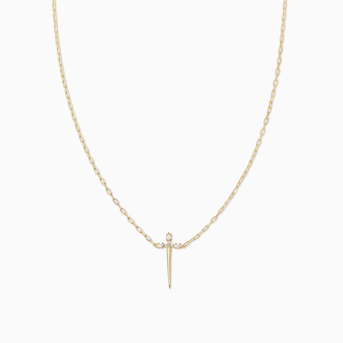 Golden Sword Necklace | Uncommon James