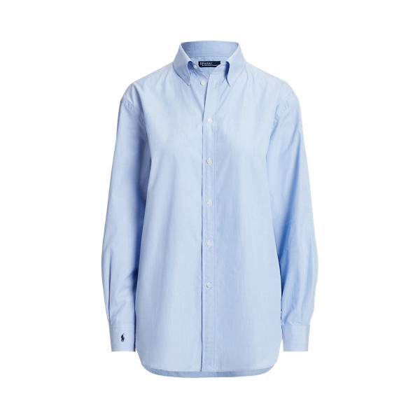 Fil-à-Fil-Hemd mit übergroßer Passform | Ralph Lauren (DE & AT)