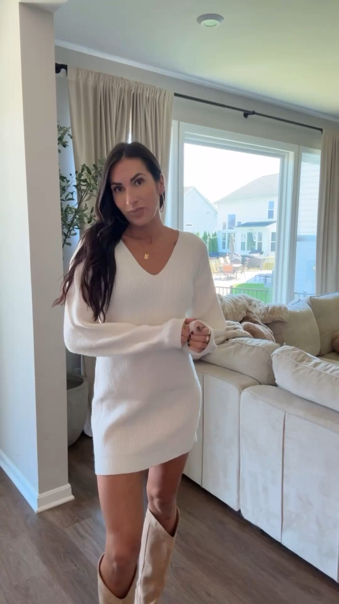 Sweater dress size small
Code NLheart15 for 15% off @Cupshe 
Fall family photos

#LTKootd

#LTKgrwm #LTKmomlife
