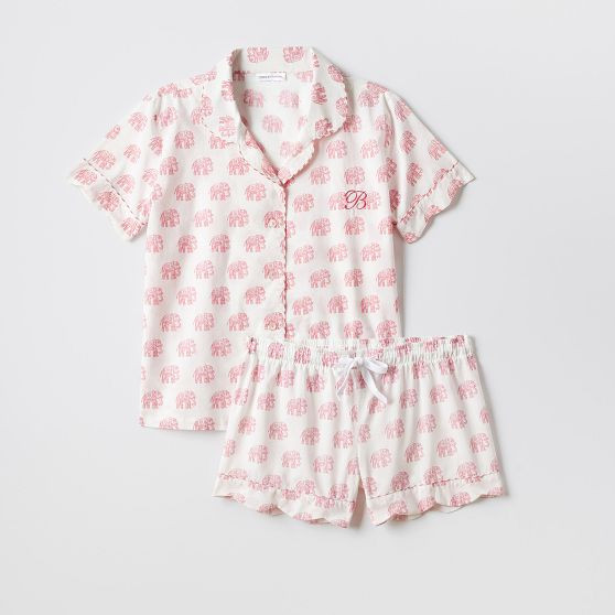 Block Print Short Pajama Set | Mark and Graham