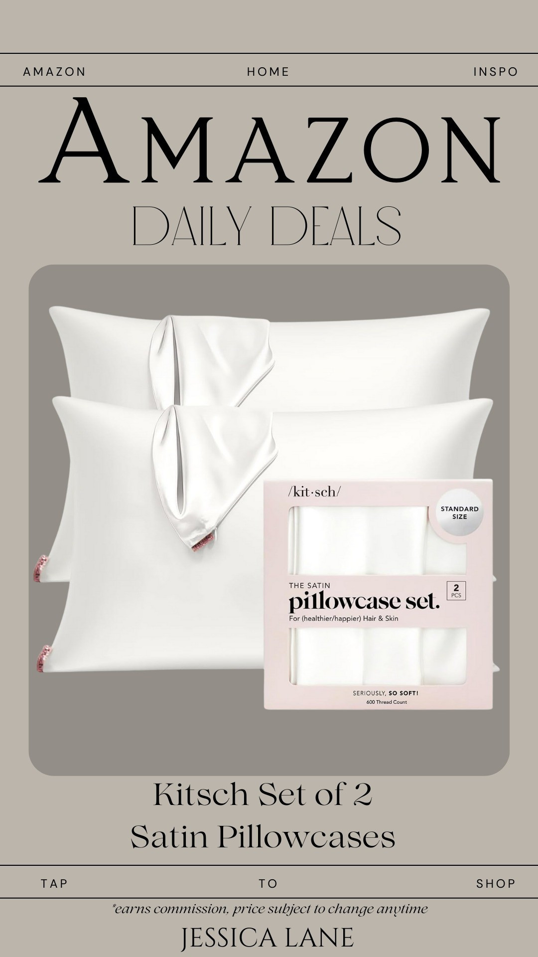 Gentle on hair and skin and feel so luxe for the price. An easy beauty upgrade. #beautyathome #amazonfinds #ltkbedroom

#LTKGiftGuide #LTKSaleAlert #LTKBeauty