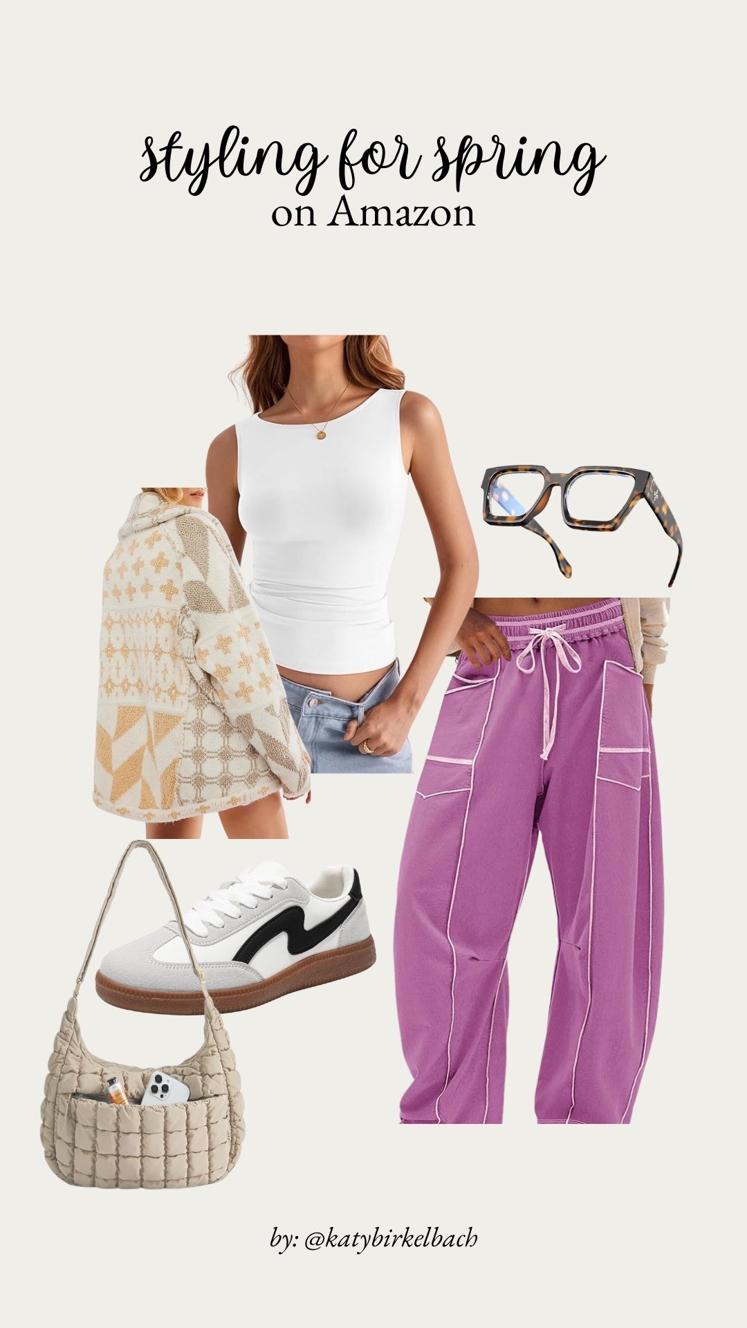 Funky but cute!

Spring fashion, spring outfits, outfit idea, springtime, Amazon fashionn

#LTKSpringSale