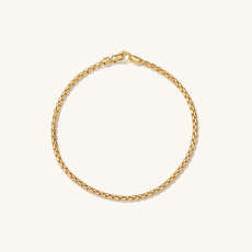 Round Box Chain Bracelet | Mejuri (Global)
