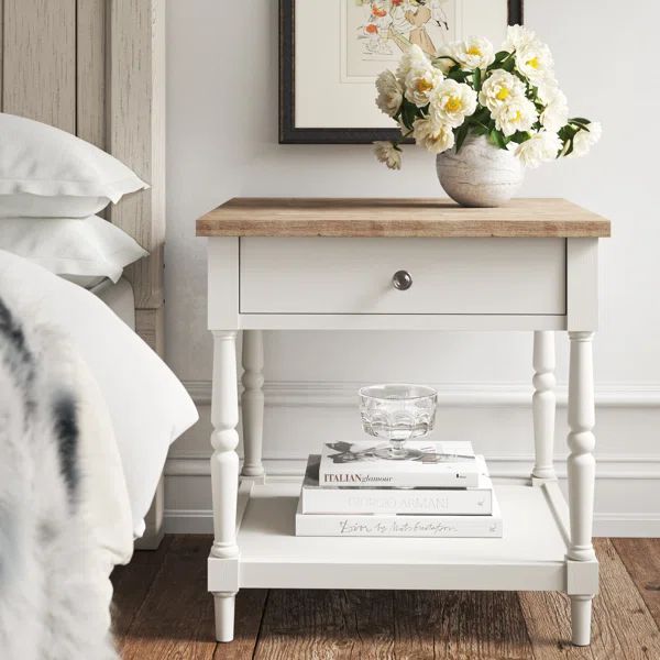Belfort 25'' Tall End Table with Storage | Wayfair North America