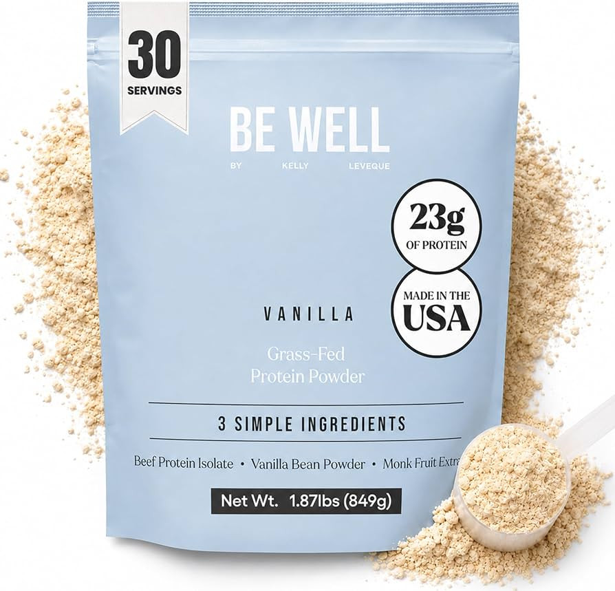 Organic Madagascar Vanilla Bean, 23G of Beef Protein Powder, 0 Carbs, 3 Ingredients, 9 EAAs + 3 B... | Amazon (US)