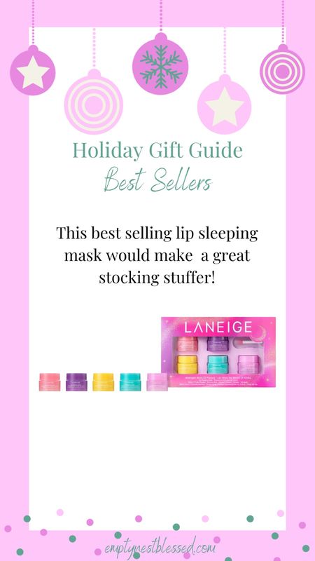 Empty Nest Blessed's Holiday Gift Guide
Best Seller
This best selling lip sleeping mask would make a great stocking stuffer! 

#LTKGiftGuide #LTKHoliday #LTKfindsunder50