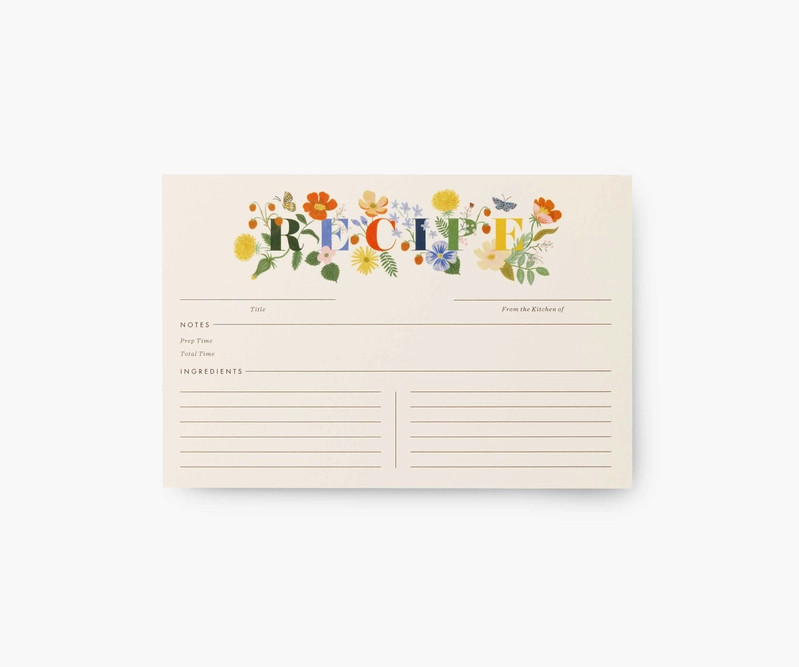 Mayfair Recipe Cards | Rifle Paper Co.