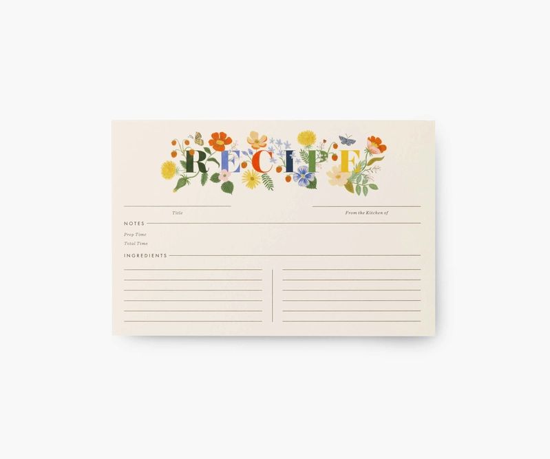 Mayfair Recipe Cards | Rifle Paper Co.