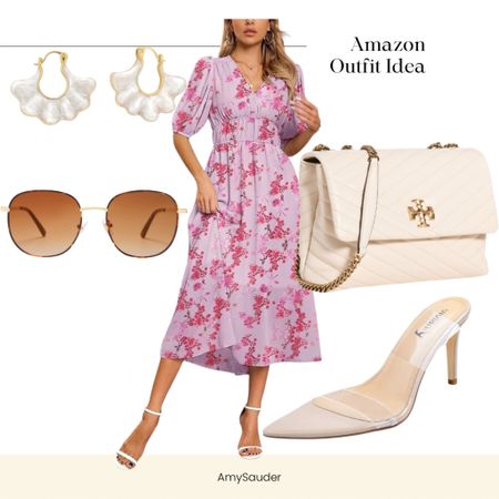 Amazon finds 
Spring dress 
Summer outfit 
Wedding guest dress 

#LTKstyletip #LTKfindsunder100 #LTKSeasonal