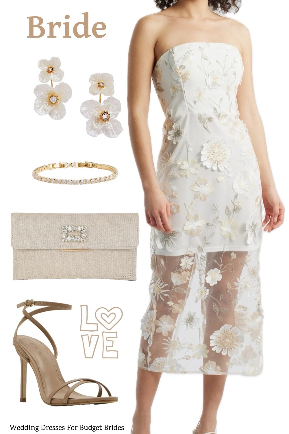 Affordable wedding day outfit for the bride to be. Bridal dress and accessories at Nordstrom. 

Reception dress, courthouse elopement dress, white midi dress, minimalist wedding dress, or microwedding dress.

#LTKWedding #LTKSeasonal