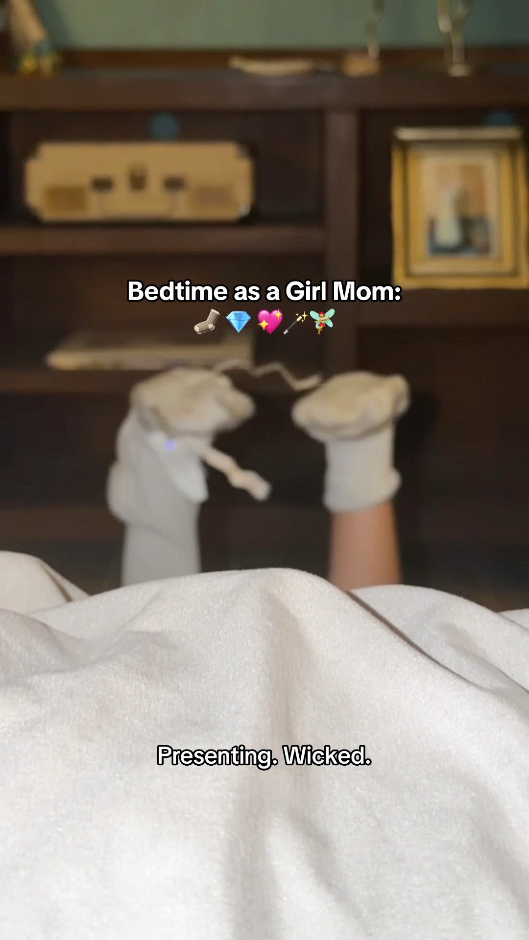 😂😂💀Gemma BB came in my room all set to perform!! She was with me 10 minutes earlier, left and came back with a show. 🧦💖xx Angelina Claire

#LTKmomlife #LTKstorytime #LTKKids