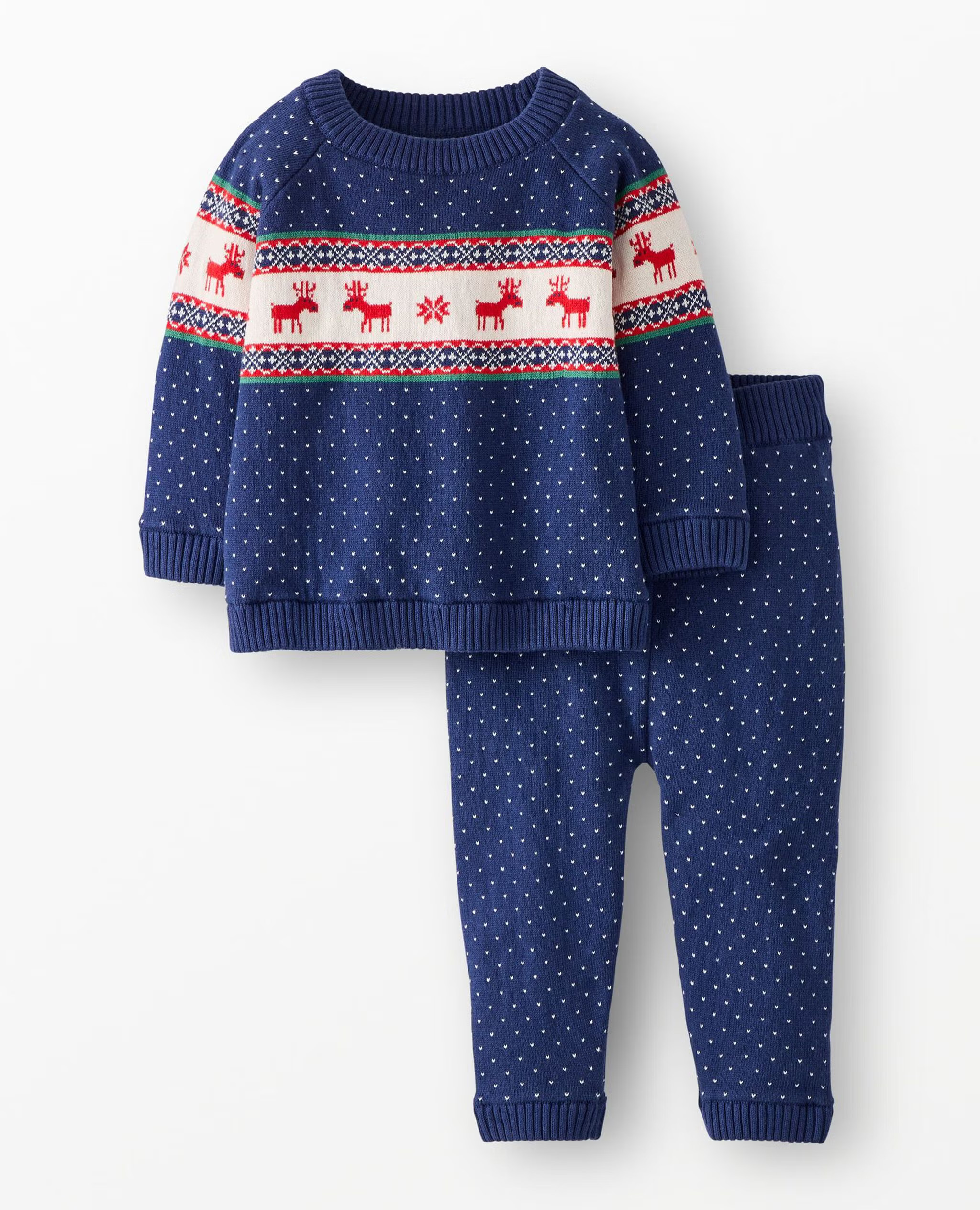 Baby Holiday Sweater Set | Hanna Andersson