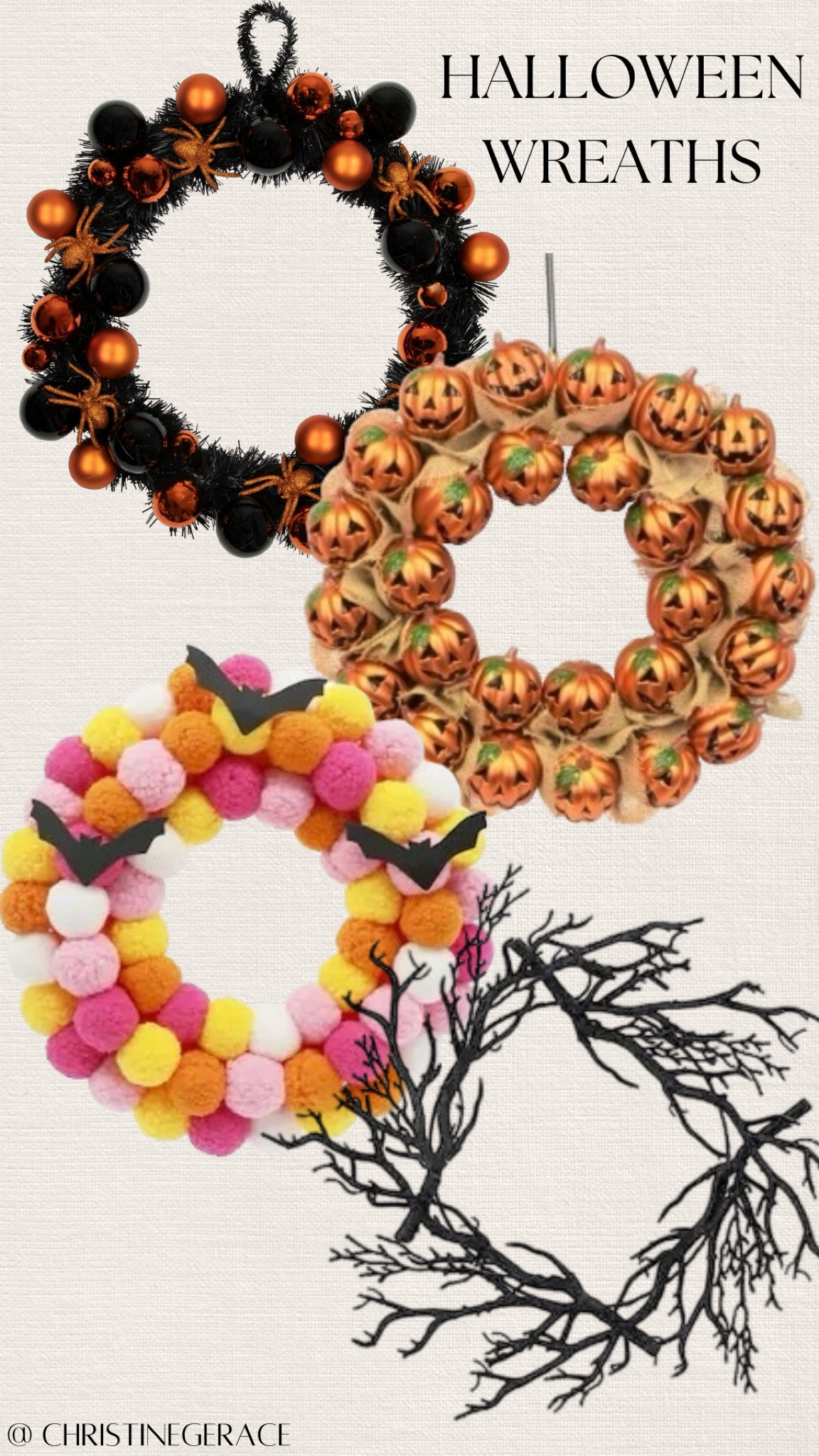 Halloween wreaths! I love the Pom Pom one! 

home decor for fall, decor, Halloween 

#LTKStyleTip #LTKSeasonal #LTKFamily