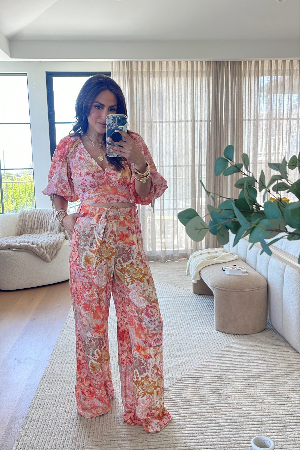 Showpo fit size 4 for both pants and top..runs slightly big so size down. Also the top looks like a diff print in the image but it’s the same as the pants 


#LTKFindsUnder100 #LTKSaleAlert #LTKOver40