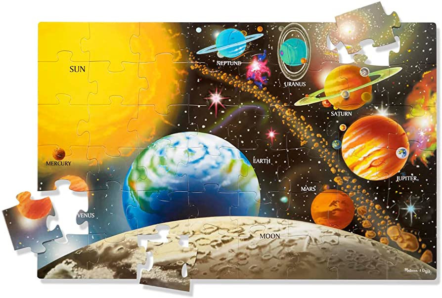 Melissa & Doug Solar System Floor Puzzle (48 pcs, 2 x 3 feet) | Amazon (US)
