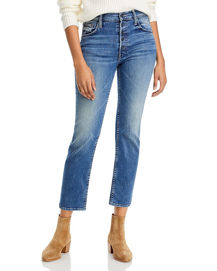The Pixie Tomcat High Rise Ankle Straight Jeans | Bloomingdale's (US)