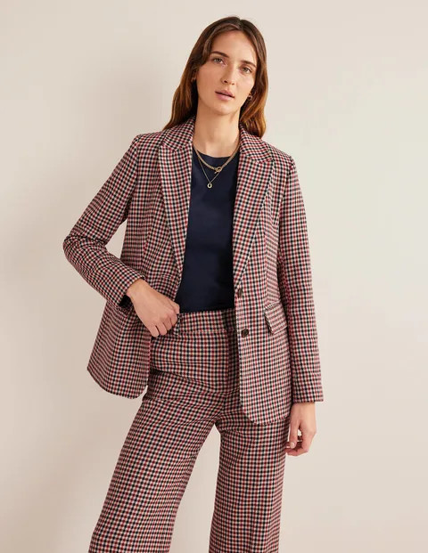 The Brighton Check Blazer | Boden (US)