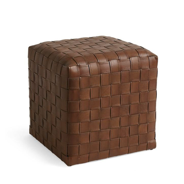 Sabino Woven Ottoman | Grandin Road | Grandin Road