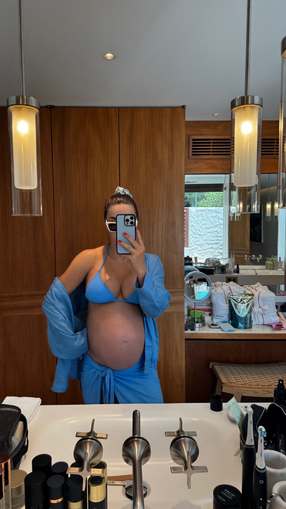 Blue swim look 🩵

#LTKStyleTip #LTKSeasonal #LTKSwim