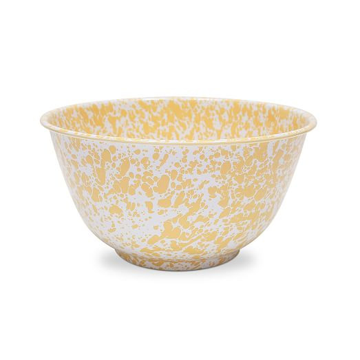 Crow Canyon Marble Splatter Enamel Serveware Collection | West Elm (US)