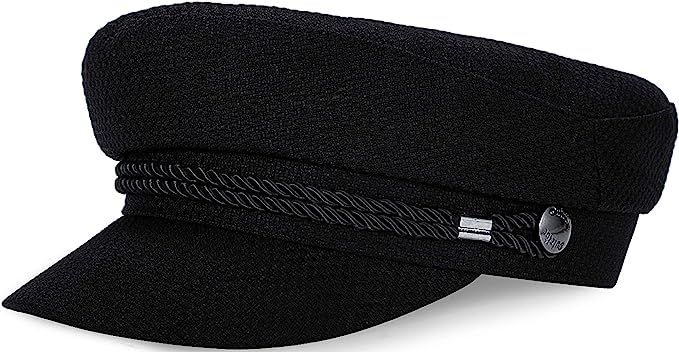 WETOO Women Fiddler Cap Newsboy Hat Visor Beret Cap Paperboy Gatsby Hat | Amazon (US)