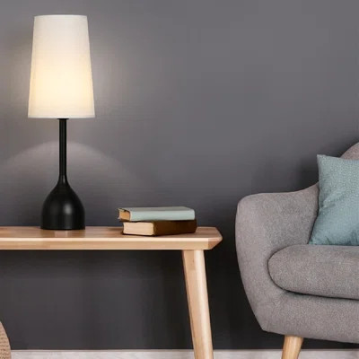 Black Desk Lamp Vintage Round Metal Base | Wayfair North America