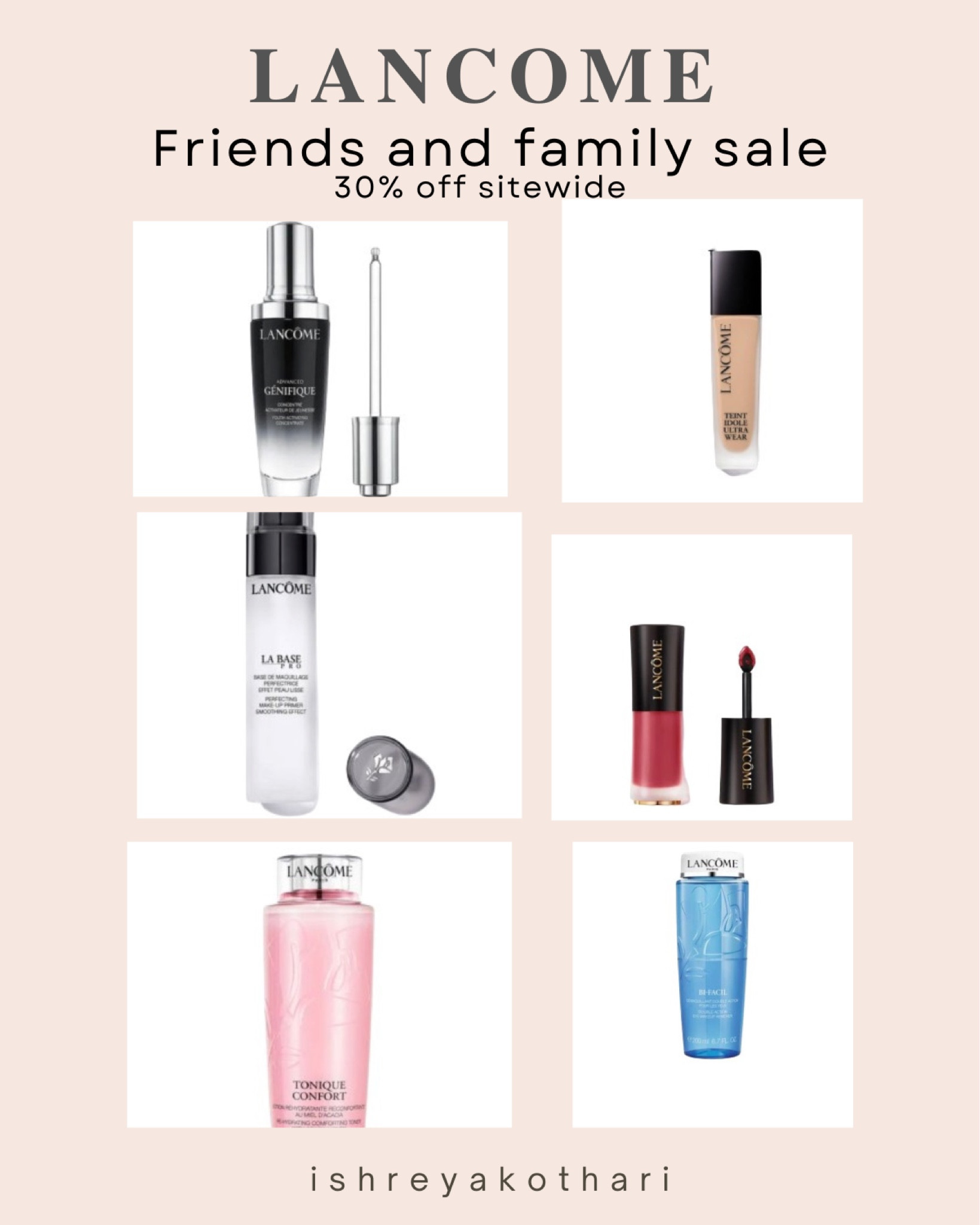 Friends and family sale, Memorial day sale. Lancôme, Makeup

#Lancome #Makeup #sale #memorialdaysale

#LTKFindsUnder50 #LTKBeauty #LTKSaleAlert