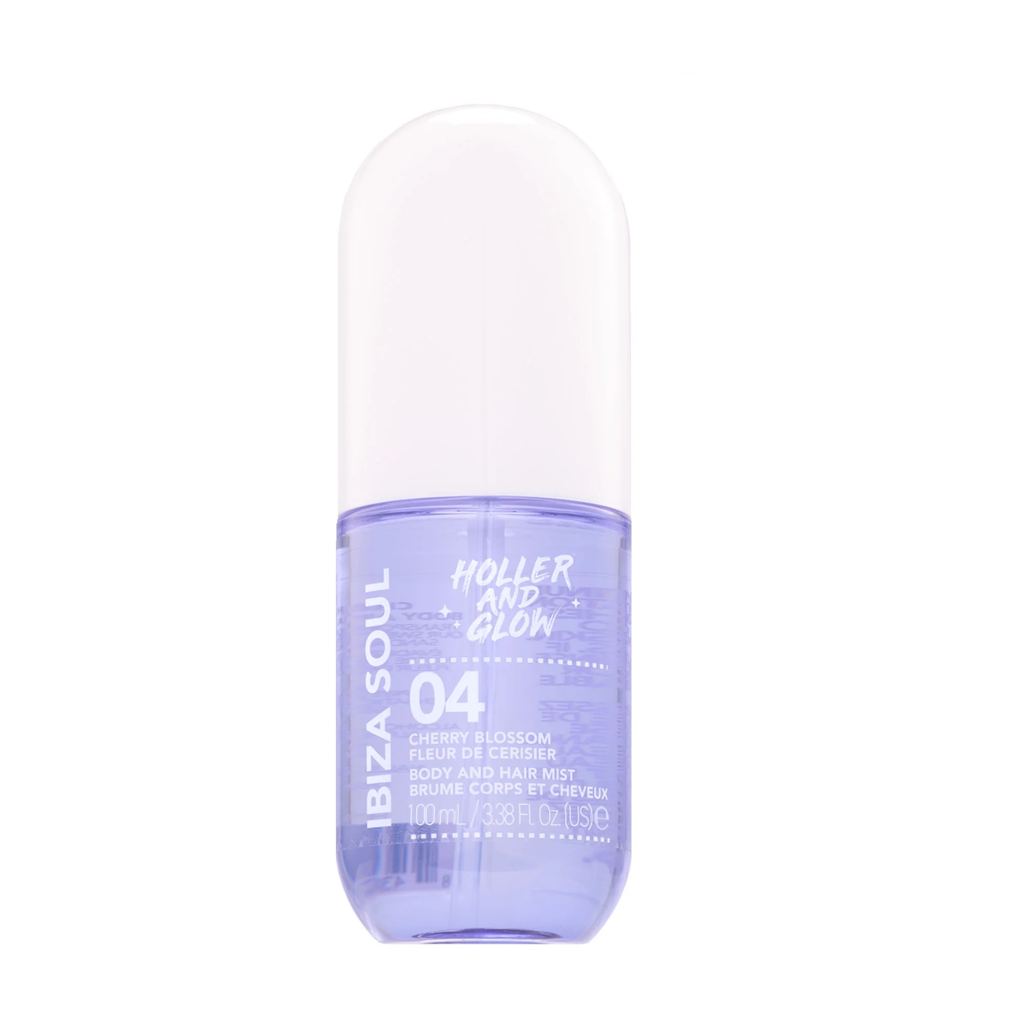 Holler And Glow Ibiza Soul Cherry Blossom Body & Hair Mist, 3.38 fl oz | Walmart (US)