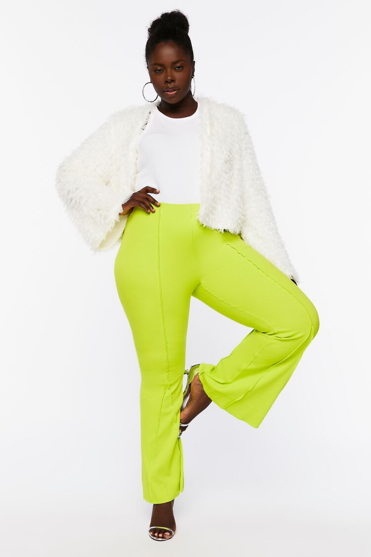 Plus Size Mid-Rise Flare Pants | Forever 21 (US)
