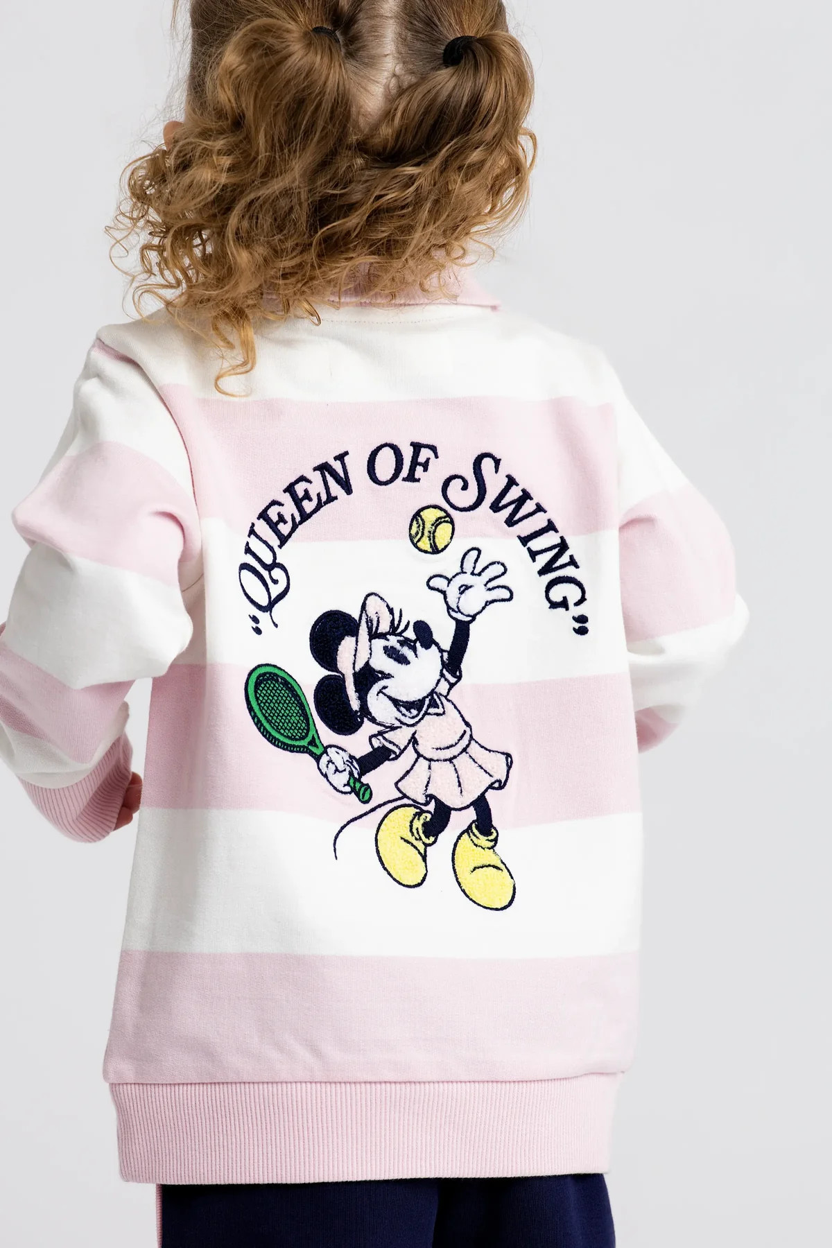 Chenille Embroidery French Terry Quarter Zip Sweatshirt - Organic Baby, Toddler, & Kids Clothes -... | Monica + Andy