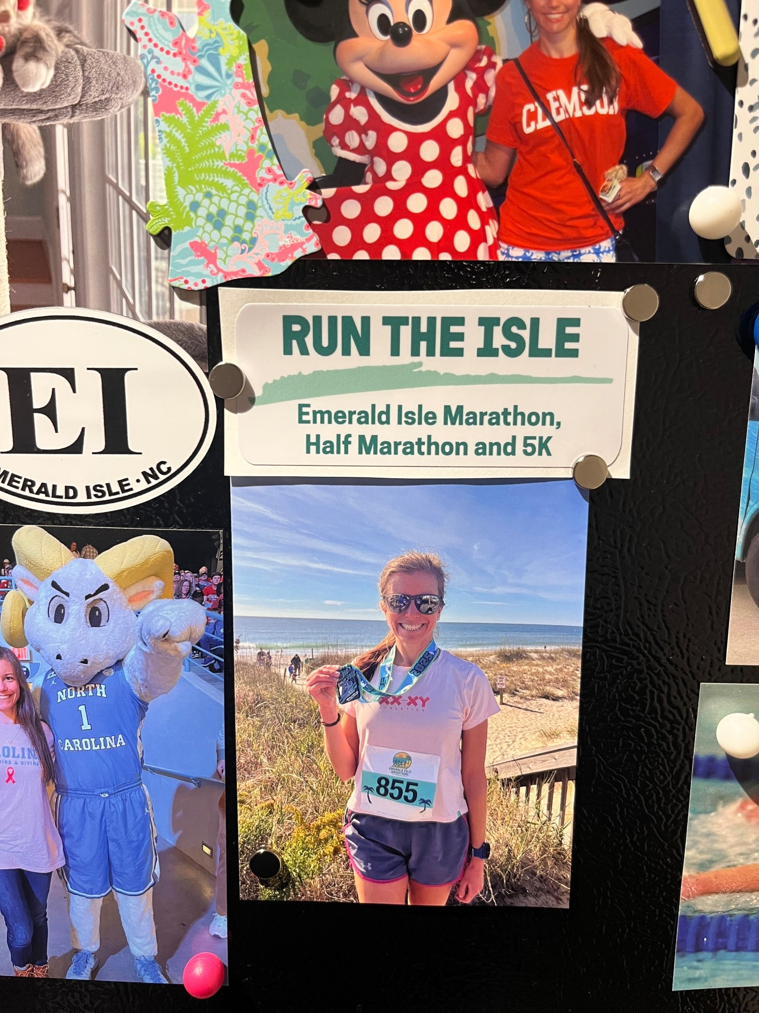 Got some photos from my half marathon printed and put one of them on my fridge paired with a sticker commemorating the race (I use magnets to put stickers on the fridge so I can easily re-use them!). Used these small but mighty silver circular magnets I recently got on Amazon to hold them in place. They come in a multipack of 45 pieces with a convenient hard plastic case!



#LTKHome #LTKFindsUnder50